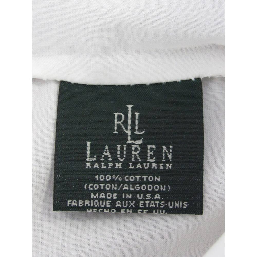 New Ralph Lauren Porcelain Medallion Standard Blue White Pillowcases Set Of 2 - Picture 5 of 6